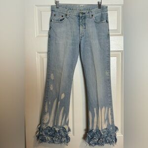 Replay Vintage One of a Kind Rosette Jeans 29